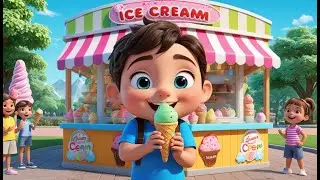 The Ice Cream Bridge Melts Away | Sweet Treat Adventure Song for Kids | Melting Ice Cream Rhyme