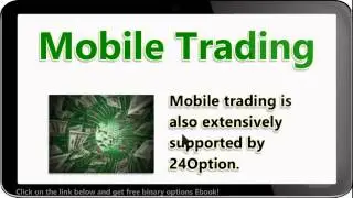 Choosing a binary options broker Capital option vs 24option