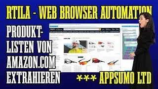 Wie du mit RTILA Produktlisten von Amazon.com extrahierst 🤖 | Automatisierung Tutorial Deutsch