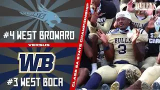 Back-to-Back Champs! Javian Mallory Scores 3 TDs to Lead West Boca to Class 6A Title!