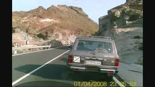 Gran Canaria around on motorcycle part 1 Puerto Rico-Mogan