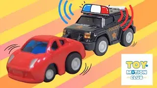 Toy Cars on the Road 🚗🚓 | Fun Police Chase for Kids
