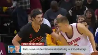 Phil Jackson May Trade Kristaps Porzingis, They Are Recei