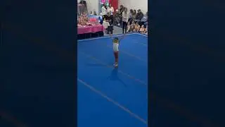 She Won 1st Place Level 2 Gymnastics Floor Routine 🤩