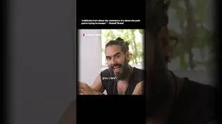 Russell Brand on the Real Root of Addiction (Pain, Not Substances)