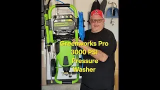 Ugh! Problem Found - Will it Work! Greenworks Pro 3000 PSI Pressure Washer - First Use