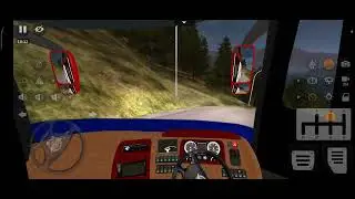 Bu simulator Indonesia off-road map cockpit view