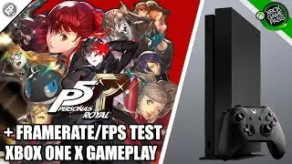 Persona 5 Royal - Xbox One X Gameplay + FPS Test