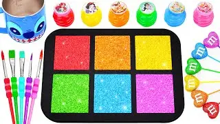 Satisfying Video | DIY How To Make Rainbow Sprunki Squishy Mesh Balls and Colorful Stress Toy ASMR