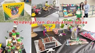 Kindergarten Graduation Ideas | DIY | Easy & Affordable Graduation Decor | LOFARIS Backdrop Review
