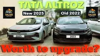 New Tata Altroz 2025 vs Old Altroz 2022 | Worth the Upgrade?  #tatamotors #youtube #altroz2025
