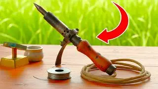 Unlocking The Secrets Of Soldering! Soldering Iron + Plastic and Amazing Results