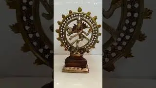 ✨ Celebrate Cosmic Energy with the Handcrafted Elegant Brass Nataraj ✨
