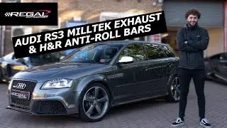 Модернизация выхлопной системы Milltek RS3 8P и дуги безопасности H&R [со звуками до и после]