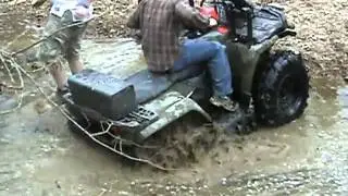 Polaris 500 muddin- lanes creek coming out!