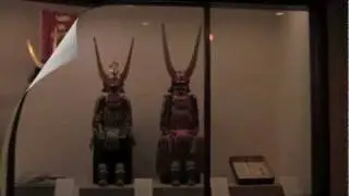 Hikone Castle Museum:Red Lacqured Samurai Armour suits on Display!