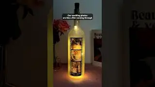 Custom Photo Film Strip | Personalized Bottle Light