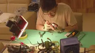 When Windows Update Interrupts FPV Repair Like a Villain UPDMotor Broken Again 焊錫重焊心已碎 VTX Overheat