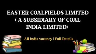 ECL Recruitment 2022 | 10th Pass Can Apply | All India Vacancy | #govtjobs #sarkarinaukri #coalindia