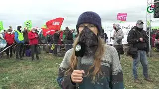 Gro&szlig;demo in Dannenrod |&nbsp;Interview mit einer Waldbesetzerin | OL-TV