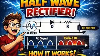 #half wave rectifier working #