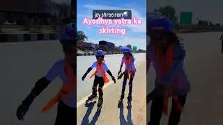 Ayodhya skating Yatra #youtubeshorts #ytviral #skating #viralreels #yt #ytshort # viralshorts #song