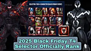 Официально объявлен рейтинг селектора T4 &laquo;Чёрная пятница 2025&raquo; &mdash; Marvel Future Fight