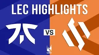 FNC vs BDS Highlights | LEC 2025 Winter Split Week 2 Day 3 | Fnatic vs Team BDS