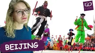 Chinese Stilt Dancing? (Break-dancing)