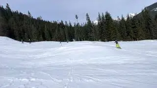 Backflip at Summit at Snoqualmie terrain park. #backflip #snowboard #snoqualmie #park #jib
