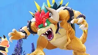 GIGA BOWSER VEUT MANGER PIKACHU !