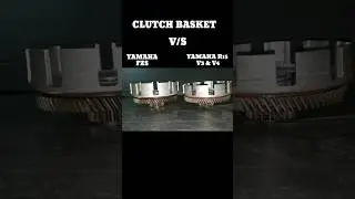 YAMAHA CLUTCH BASKET ALL YAMAHA FZ vs YAMAHA R15 V3 V4 FZV4 #shorts #yamaha #shortsvideo
