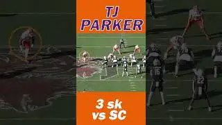 Ти Джей Паркер УНИЧТОЖИЛ O-Line Южной Каролины 😤🔥