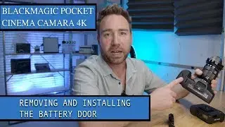 Battery Door Removal and Installation for BMPCC 4K and BMPCC 6K