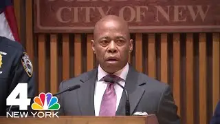 NYC Mayor Eric Adams says Columbia University protesters include outside actors | NBC New York