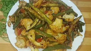 VEGETABLE Sabji without oil not even 1drop❤️ |  Diet wali veg sabji | vegetable snacks | veg salad