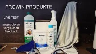Prowin Produkte LIVE TEST // ausprobieren, vergleichen, Feedback