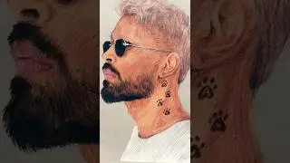 Hardik Pandya drawing 🔥#hardikpandya #sketch #viral #shorts