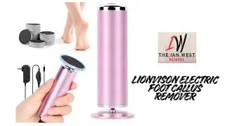 LIONVISON Electric Foot Callus Remover Review 