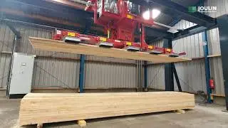 Destacking Layers of Wood with a Joulin Gantry Robot