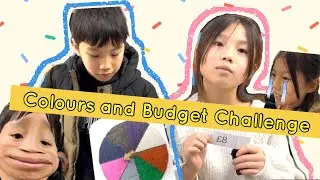 Colours and Budget Challenge ｜total lose？😝｜Challenge Time
