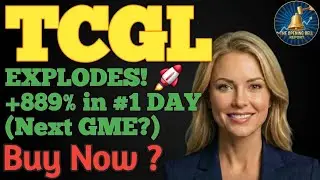 TCGL STOCK EXPLODES! 🚀 +889% in ONE DAY (Next GME?) TCGL STOCK PODCAST TODAY PRICE ANALYSIS BUY NOW 