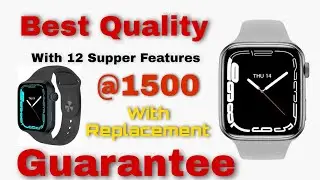 Smartwatch @1499/- With Replacement Guarantee | Newly Launched best Pebble Rise Smartwatch