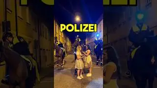 German police during the beerfest in Erlangen #polizei #germany #police #horses