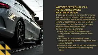 Why Visiting a Professional Car AC Repair Center Is Essential for Your Vehicle&rsquo;s Performance
