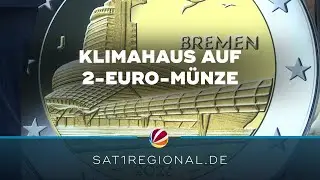 Klimahaus in Bremerhaven ziert Zwei-Euro-M&uuml;nze