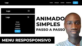 MENU RESPONSIVO com HTML CSS E JAVASCRIPT em 20 minutos | TUTORIAL Front-end