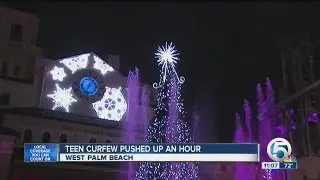 West Palm Beach Police enforce teen curfew