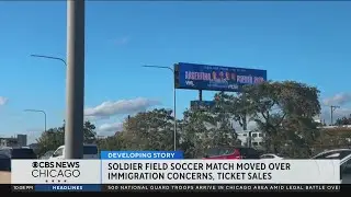 Soldier Field soccer game moved, marathon runners worried over ICE operations