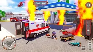 Ambulance Ven And Helicopter Simulator - Emergency Service Game - Android Gameplay